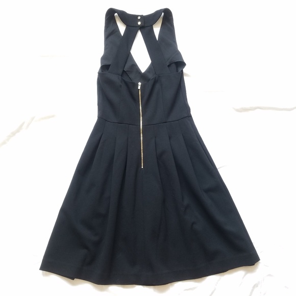 NWT Banana Republic 2 Petite Ponte Open Back Dress - Picture 6 of 8